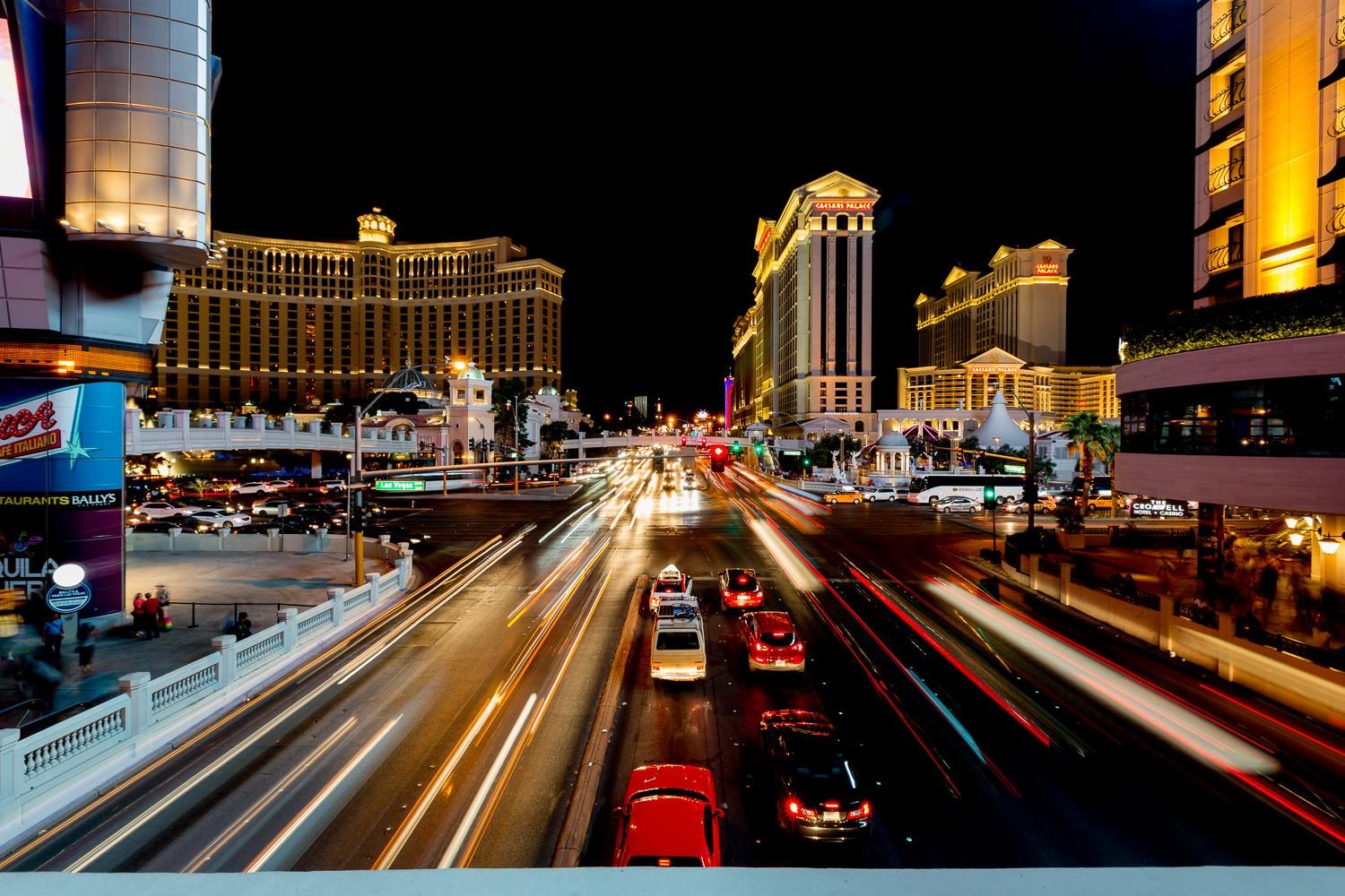 Auf dem Las Vegas Strip